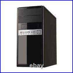 1016 Spire 1016 Micro ATX Case 500W Front USB2 & Audio Piano Black 1016
