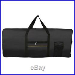 15X(Portable 61-Key Keyboard Electric Piano Padded Case Gig Bag Oxford Clot 3B5)