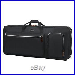 1pc Thicken 61 Key Keyboard Bag Waterproof Electronic Piano Cover Case Black