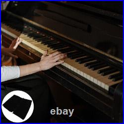 2 Count Golden Velvet Piano Case Dirt Prevention Maintenance