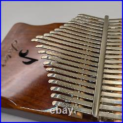 21 Keys Solid Kalimba with App Phone Holder Carrying Case Portable Thumb Piano M