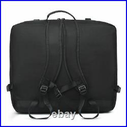 2X Padded 80-96 Bass Piano Accordion Gig Bag Carrying Cases Backpack Black