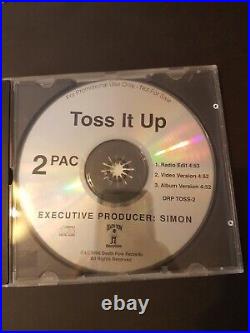 2pac Toss It Up Promo CD