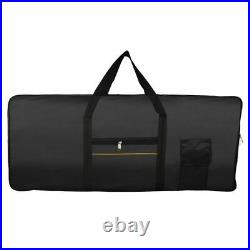 3XIRIN Waterproof Oxford Portable Woven Case Cover Case for 61 Piano Keyboard