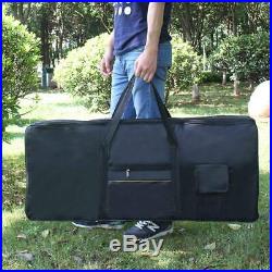 61-Key Electric Piano Organ Electone Keyboard Gig Bag Protector Case Padded D2M6