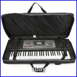 61-note Keyboard bag Piano Case Padded Cotton Inner 39.34x16.93x5.51inch