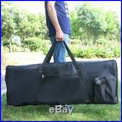 76 Key Keyboard Electronic Piano Case Gig Bag with Adjutable Strap