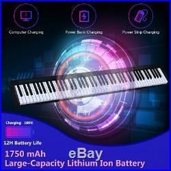 88-Key Portable Electronic Piano Keyboard + Bluetooth & Voice Function with Case