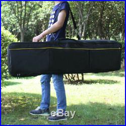 88-key Electronic Keyboards Electric Piano Organ Gig Bag Case Organizer