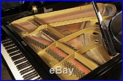 A 1979, Yamaha G3 grand piano with a black case. 3 year warranty