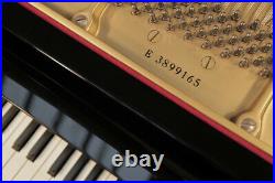 A 1983, Yamaha G3 grand piano with a black case. 3 year warranty