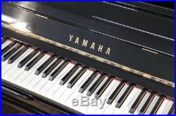 A 1991, Yamaha U30A upright piano with a black case. 3 year warranty