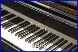 A 2002, Schimmel GP169 Konzert grand piano with a black case. 3 year warranty
