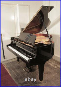 A 2009, Kawai GM-10K baby grand piano with a black case. 3 year warranty