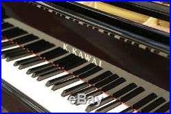 A 2014, Kawai GM-10 baby grand piano with a black case. 3 year warranty