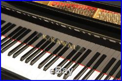 A 2017, Kawai GM10 baby grand pianowith a black case. 3 year warranty