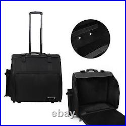Accordion Bag with Wheels Carry Case Professional Wear Resistant for Adults