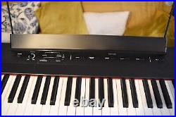 Alesis Recital 88 Key Piano Keyboard Semi Weighted Keys with Sustain Pedal & Case