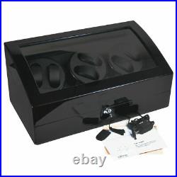 Automatic Watch Winder Rotation Luxury Display 6+7 Box Storage Case UK