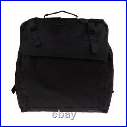 B Baosity 2xThick Padded Bass Piano Accordion Case Gig Bag for Bass Accordion