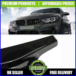 BMW 3 Series F30 Saloon 2012 2018 PIANO Black Wing Mirror Caps Covers M Style