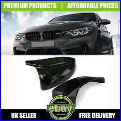 BMW 3 Series F31 Touring 2012-2018 PIANO Black Wing Mirror Caps Covers M Style
