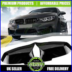 BMW 4 Series F32 Coupe 2014 2020 PIANO Black Wing Mirror Caps Covers M Style