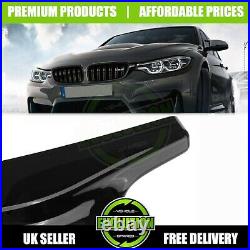 BMW 4 Series F33 Convertible 2014-20 PIANO Black Wing Mirror Caps Covers M Style