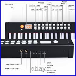 BX-II 61 Key Digital Piano Touch sensitive with Bluetooth and MP3