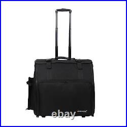 Bass Accordion Bag with Wheels Carry Case Storage Bag Carrying Bag for