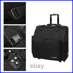 Bass Accordion Bag with Wheels Carry Case Storage Bag Carrying Bag for