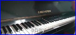 Bechstein upright piano model 9 black ebonised case good condition and tone