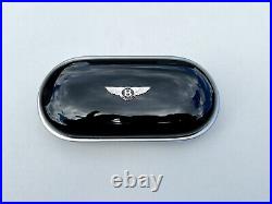 Bentley Continental GT Flying Spur Sunglasses Case Piano Black Beluga Leather