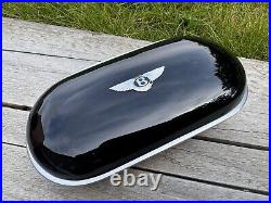 Bentley Continental GT Flying Spur Sunglasses Case Piano Black Beluga Leather