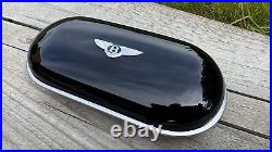 Bentley Continental GT Flying Spur Sunglasses Case Piano Black Beluga Leather