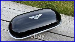 Bentley Continental GT Flying Spur Sunglasses Case Piano Black Beluga Leather