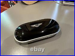 Bentley Continental GT GTC Flying Spur Sunglasses Case Piano Black Leather