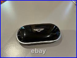 Bentley Continental GT GTC Flying Spur Sunglasses Case Piano Black Leather