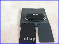 Bentley Continental GT Glasses sunglasses case, Piano Black/Black NEW