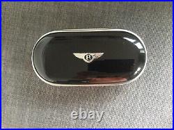 Bentley Continental GT Sunglasses Case, Piano Black With Leather Interior