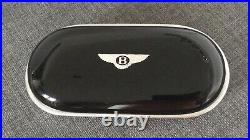 Bentley Continental GT Sunglasses Case, Piano Black With Leather Interior