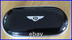 Bentley Continental GT Sunglasses Case, Piano Black With Leather Interior