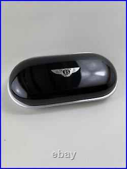 Bentley Continental GT Sunglasses Console Case Piano Black, leather interior