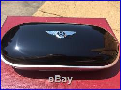 Bentley Continental Gt Flying Spur Piano Black Eyeglass Sunglasses Case Oem