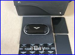 Bentley Glasses/Sunglasses console case Piano Black Black Beluga interior