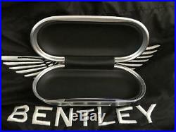 Bentley Glasses/Sunglasses console case Piano Black Black interior GENUINE