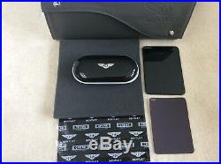 Bentley Glasses/Sunglasses console case Piano Black Damson interior (ref42)