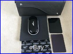 Bentley Glasses/Sunglasses console case Piano Black Damson interior (ref42)