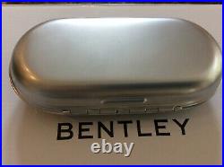 Bentley Oem Glasses console Case Piano Black/Black NEW