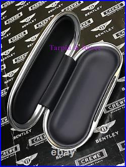 Bentley Sunglasses Case Spectacles Case Black Piano Wood Black insert Item#SN5